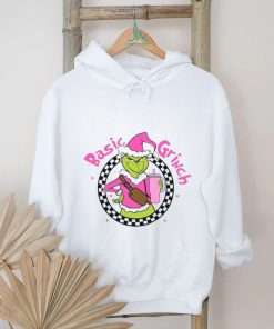 Santa Hat Basic Grinch Pink Merry Christmas 2023 Shirt