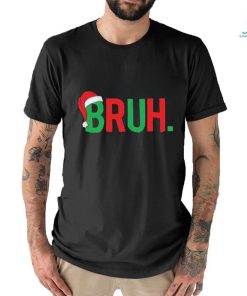 Santa Hat Bruh Merry Christmas 2023 Shirt