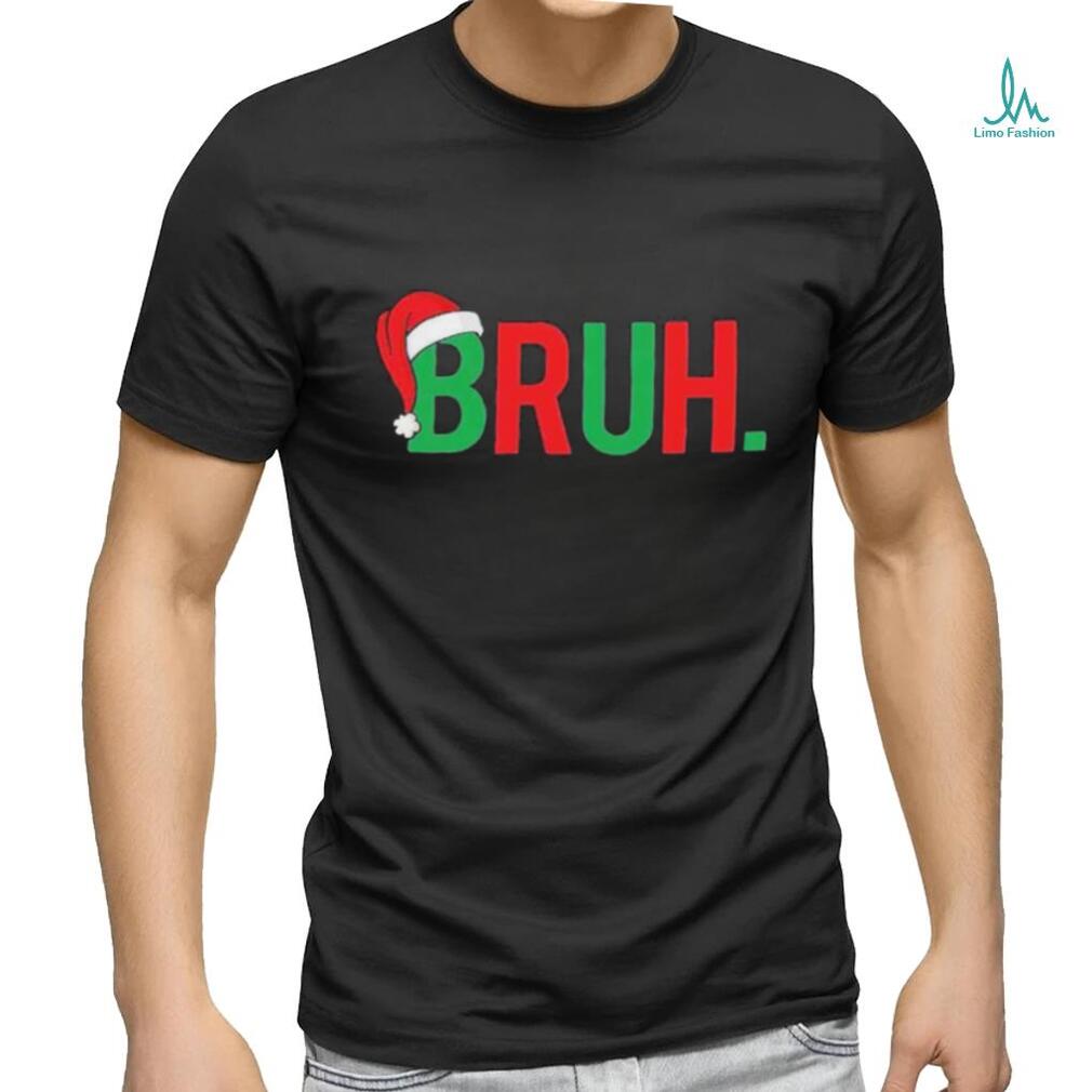 Santa Hat Bruh Merry Christmas 2023 Shirt Santa Hat Bruh Merry Christmas 2023 Shirt