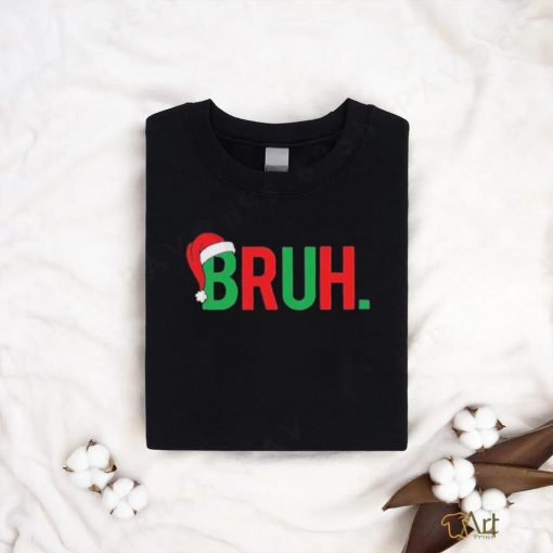 Santa Hat Bruh Merry Christmas 2023 Shirt