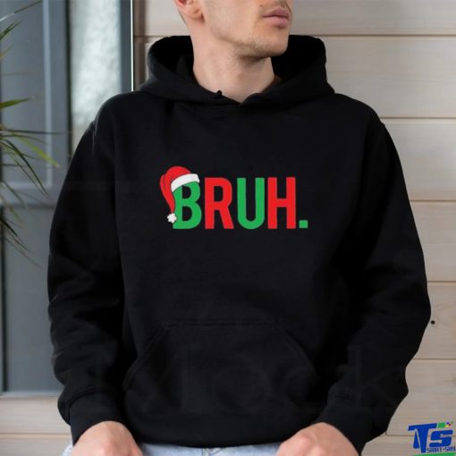 Santa Hat Bruh Merry Christmas 2023 Shirt