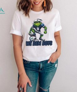 Santa Hat Grinch Dallas Cowboys vs Miami Dolphins We Dem Boys Christmas 2023 Shirt