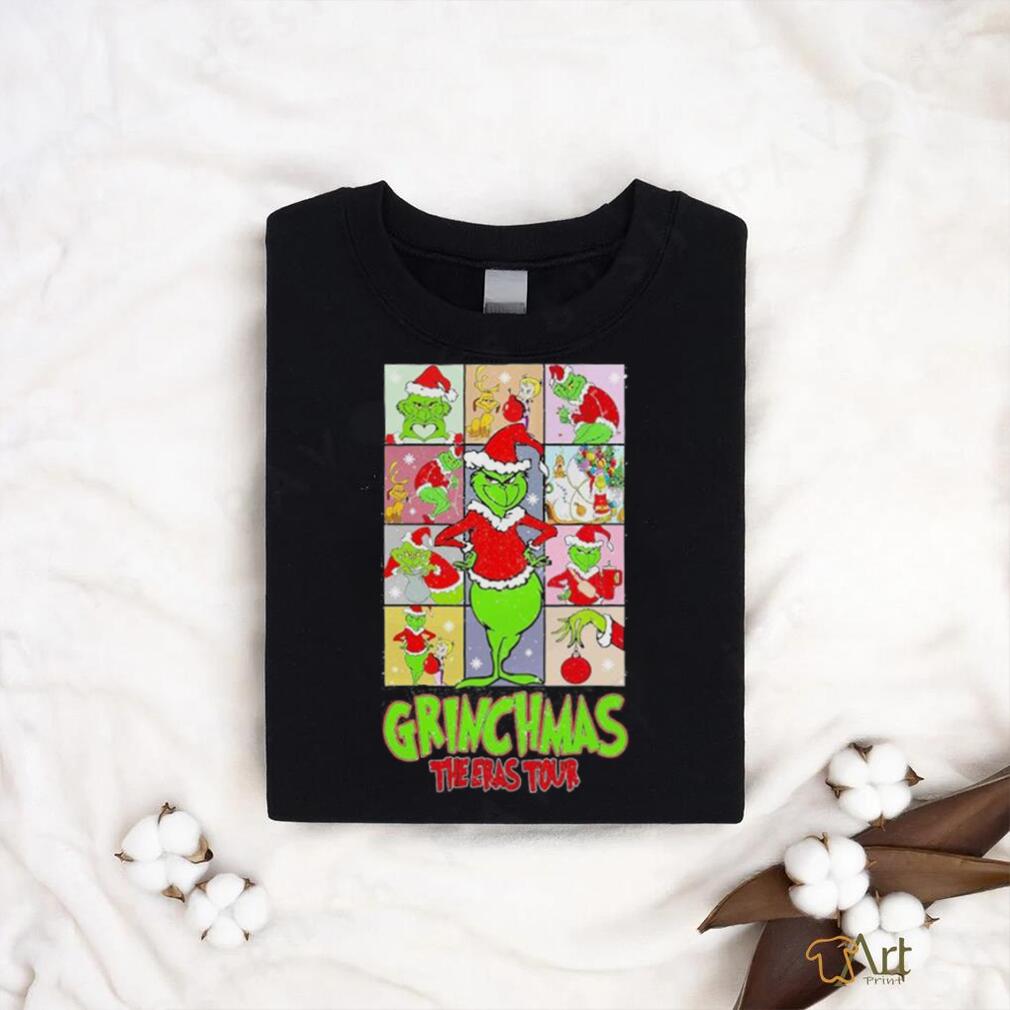 Santa Hat Grinchmas The Era Tour 2023 Shirt Santa Hat Grinchmas The Era Tour 2023 Shirt
