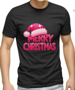 Santa Hat Pink Merry Christmas 2023 Shirt, hoodie, sweater, long sleeve and tank top Santa Hat Pink Merry Christmas 2023 Shirt