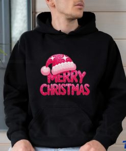 Santa Hat Pink Merry Christmas 2023 Shirt, hoodie, sweater, long sleeve and tank top Santa Hat Pink Merry Christmas 2023 Shirt