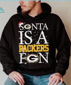 Santa Is A Green Bay Packers Fan Christmas T Shirt