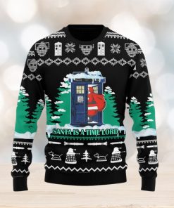 Santa Is A Time Lord Sweater Christmas