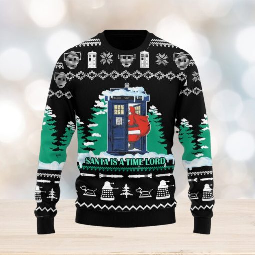 Santa Is A Time Lord Sweater Christmas