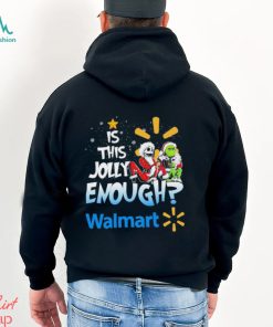 Santa Jack Skellington and Grinch is this jolly enough Walmart Christmas shirt