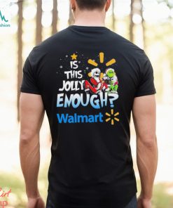 Santa Jack Skellington and Grinch is this jolly enough Walmart Christmas shirt