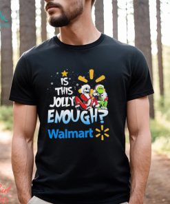 Santa Jack Skellington and Grinch is this jolly enough Walmart Christmas shirt