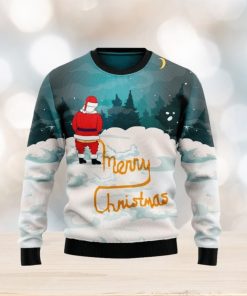 Santa Merry Ugly Christmas Sweater