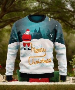 Santa Merry Ugly Christmas Sweater