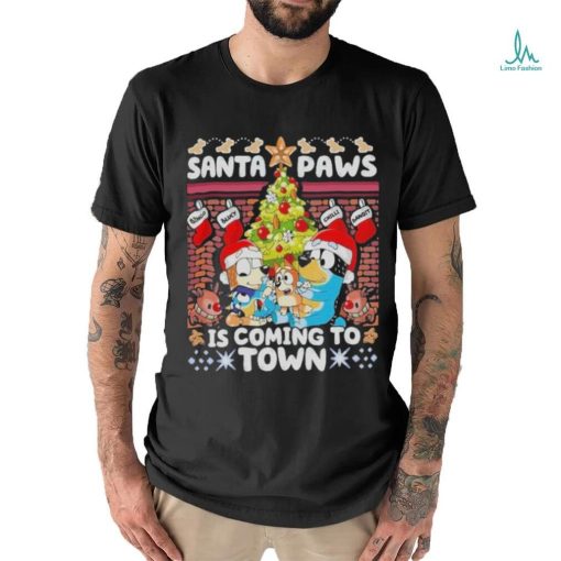 Santa Paws Bluey T Shirt