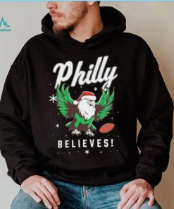 Santa Philly Football Believes shirt