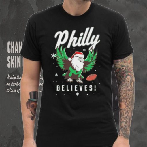 Santa Philly Football Believes shirt