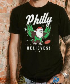 Santa Philly Football Believes shirt