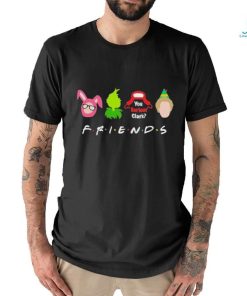 Santa Ralphie Clark Griswold Grinch Kevin MccAllister Friends Merry Christmas shirt
