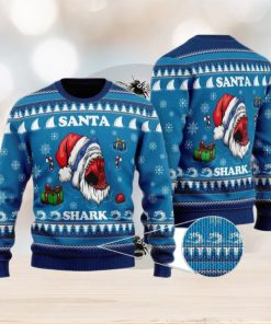 Santa Shark Ugly Christmas Sweater Calendar New Gift For Men And Women Family Holidays