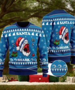 Santa Shark Ugly Christmas Sweater Calendar New Gift For Men And Women Family Holidays