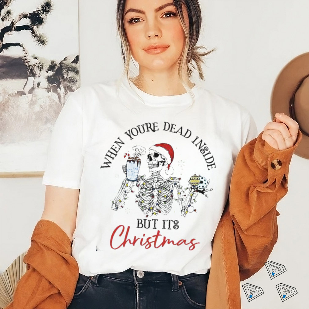 Santa Skeleton Xmas Hot Cocoa Shirt Santa Skeleton Xmas Hot Cocoa Shirt