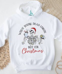 Santa Skeleton Xmas Hot Cocoa Shirt, hoodie, sweater, long sleeve and tank top Santa Skeleton Xmas Hot Cocoa Shirt