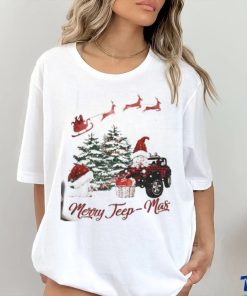 Santa Sleigh Jeepmas Ugly Christmas Shirt