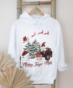 Santa Sleigh Jeepmas Ugly Christmas Shirt