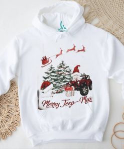 Santa Sleigh Jeepmas Ugly Christmas Shirt