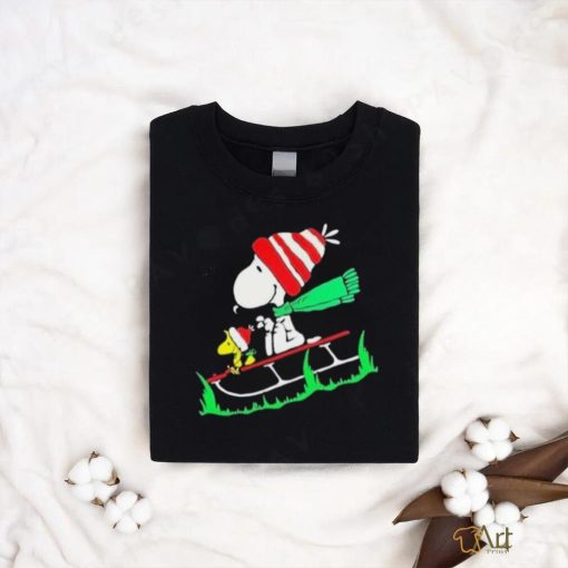 Santa Snoopy Christmas Sleigh shirt