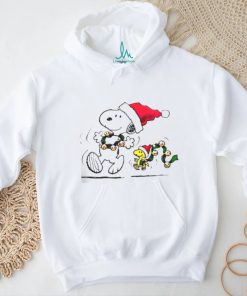 Santa Snoopy Christmas cartoon shirt