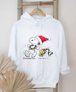 Santa Snoopy Christmas cartoon shirt