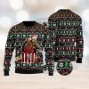 Leonardo Dicaprio Drink Beer Leffe Grey Funny Ugly Christmas Sweater Gift For Fans