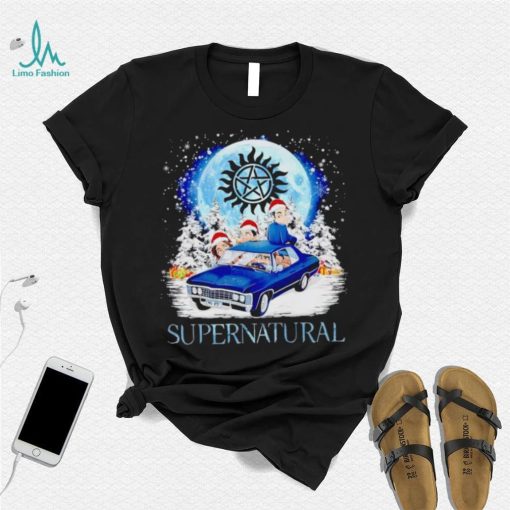 Santa Supernatural characters Christmas shirt