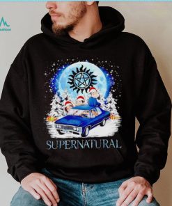 Santa Supernatural characters Christmas shirt