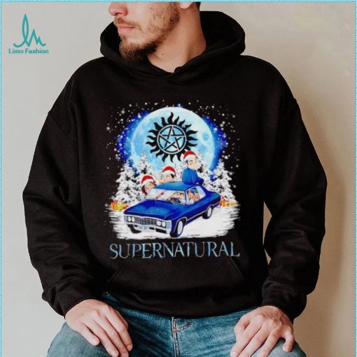 Santa Supernatural characters Christmas shirt