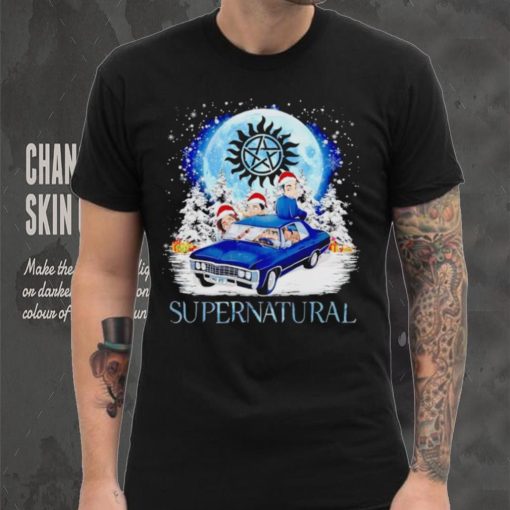 Santa Supernatural characters Christmas shirt