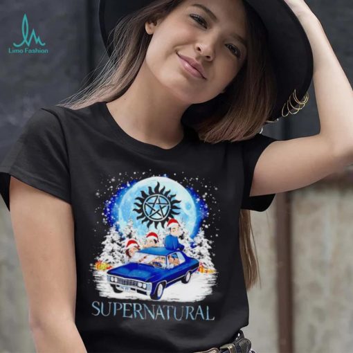 Santa Supernatural characters Christmas shirt