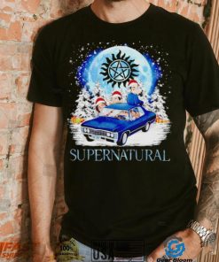 Santa Supernatural characters Christmas shirt