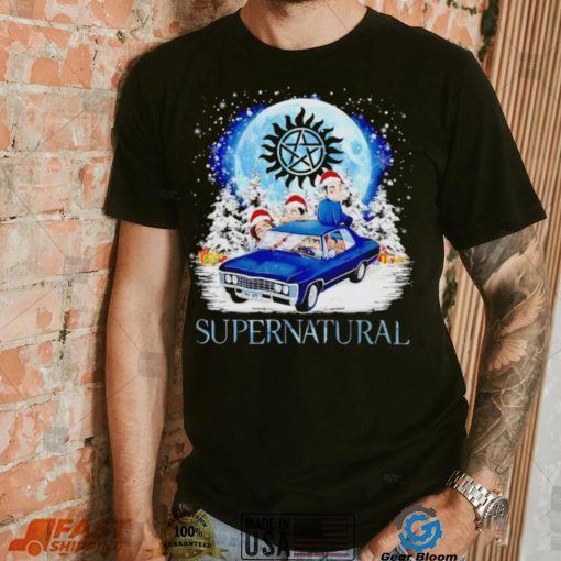 Santa Supernatural characters Christmas shirt