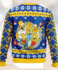 Santa The Simpsons Ugly Christmas Sweater