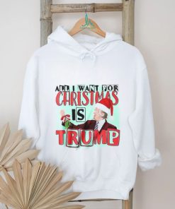 Santa Trump Meme Christmas Wishlist Shirt