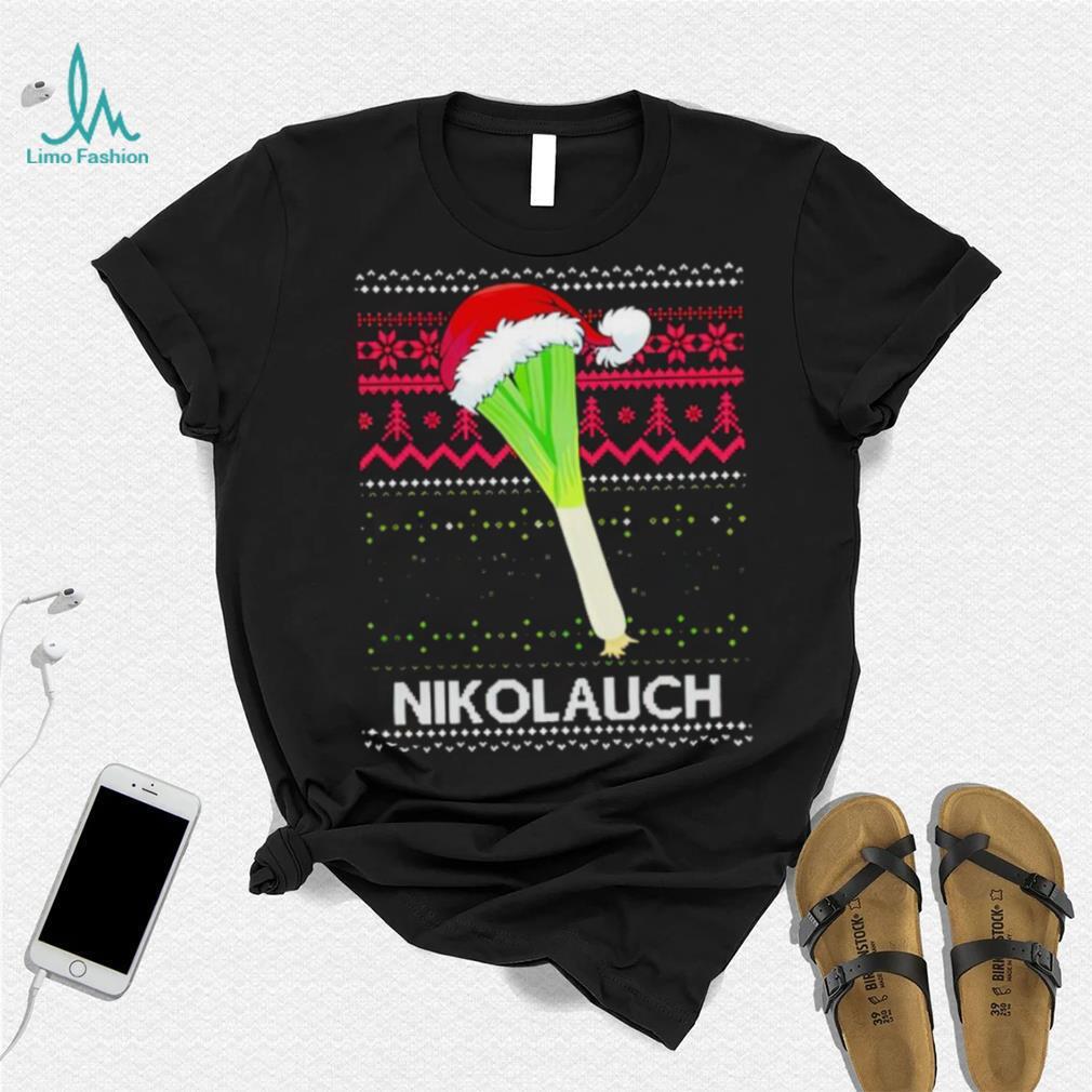 Santa hat spring onion Nikolauch Christmas shirt Santa hat spring onion Nikolauch Christmas shirt