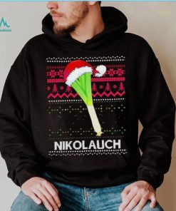 Santa hat spring onion Nikolauch Christmas shirt