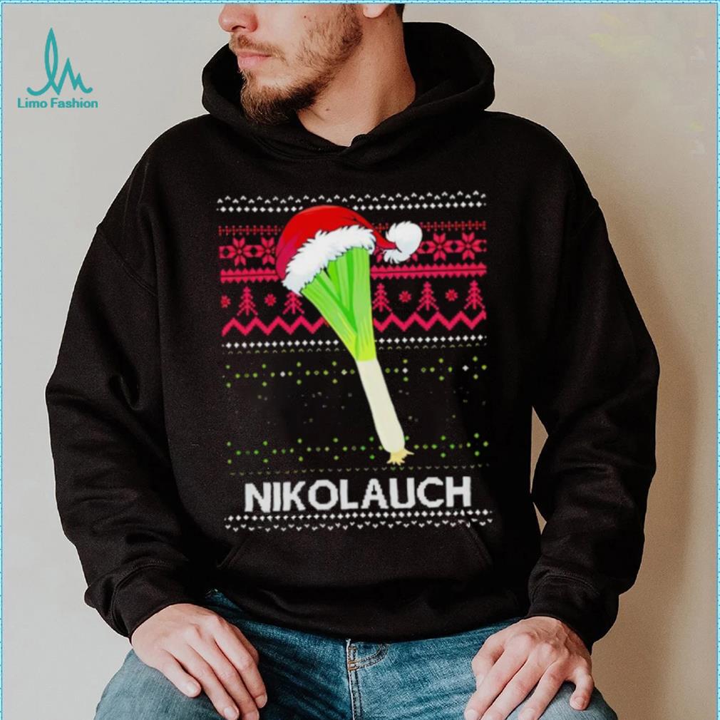 Santa hat spring onion Nikolauch Christmas shirt Santa hat spring onion Nikolauch Christmas shirt