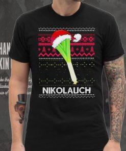 Santa hat spring onion Nikolauch Christmas shirt