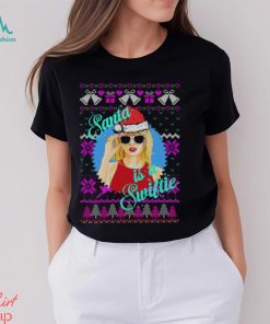 Santa is a Swiftie Ugly Xmas T Shirt