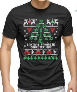 Santa’s Favorite Computer Guy T shirt