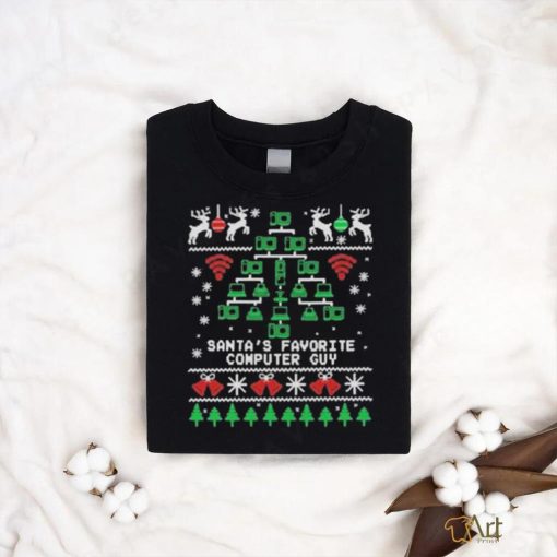 Santa’s Favorite Computer Guy T shirt