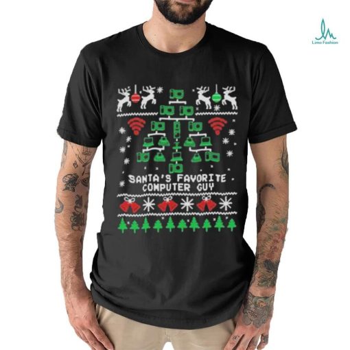Santa’s Favorite Computer Guy T shirt